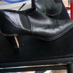 Brighton black leather shoes